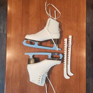Women's figure ice skates, 9.5 C, GAM